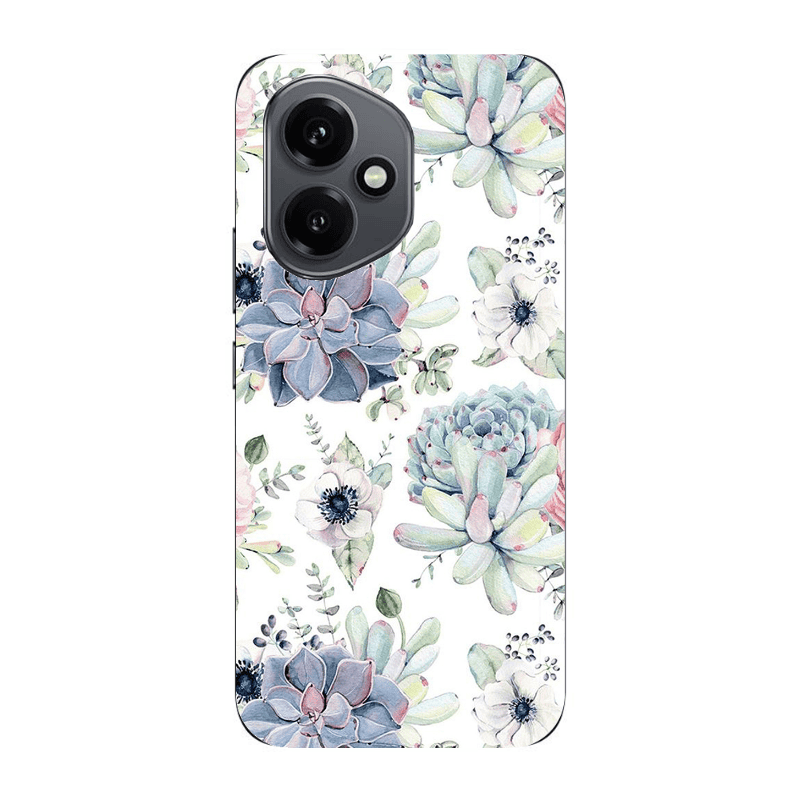 Honor Magic 400 Flower 56 Transparent Silicone TPU Θήκη